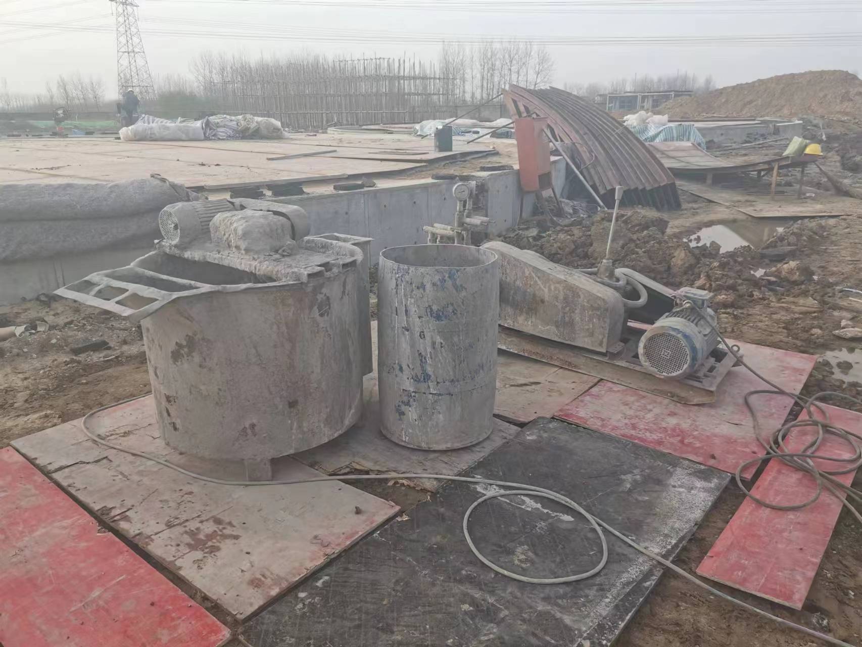 渝水回填土注浆